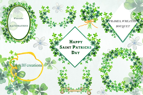 Happy Saint Patricks Day in Illustrations - product preview 6