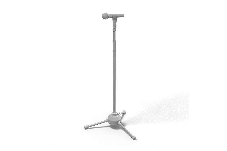 Microphone with stand in Electronics - product preview 8
