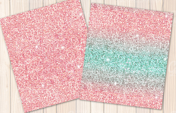 Rainbow pastel seamless glitter in Textures - product preview 4