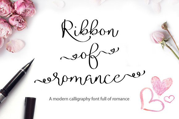 Valentine's Font Bundle + Extras! in Script Fonts - product preview 7