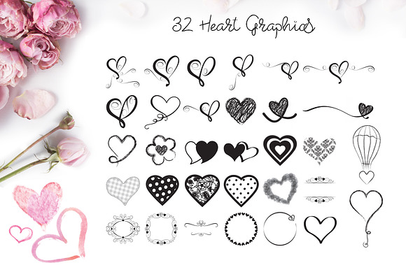 Valentine's Font Bundle + Extras! in Script Fonts - product preview 11