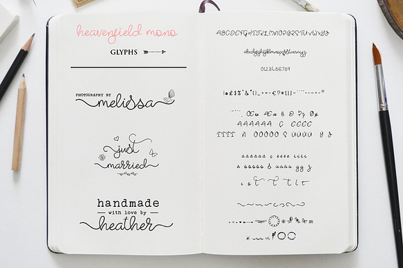 Valentine's Font Bundle + Extras! in Script Fonts - product preview 22