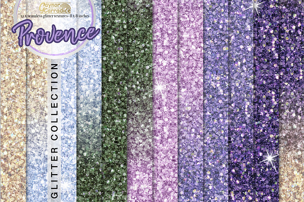 Provence - glitter collection