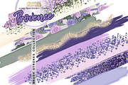 Provence - brushes clipart
