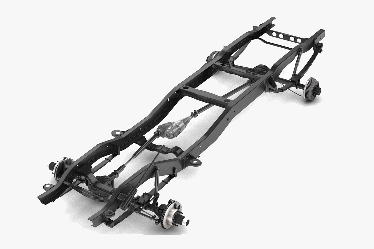 PICKUP TRUCK CHASSIS 4WD in Vehicles - product preview 8