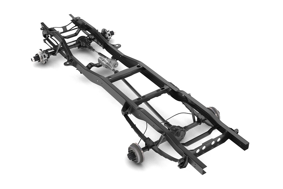 PICKUP TRUCK CHASSIS 4WD in Vehicles - product preview 1