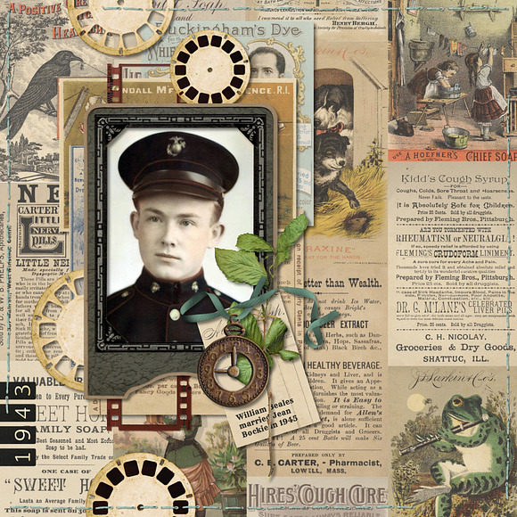 Vintage Ephemera - Children in Objects - product preview 2