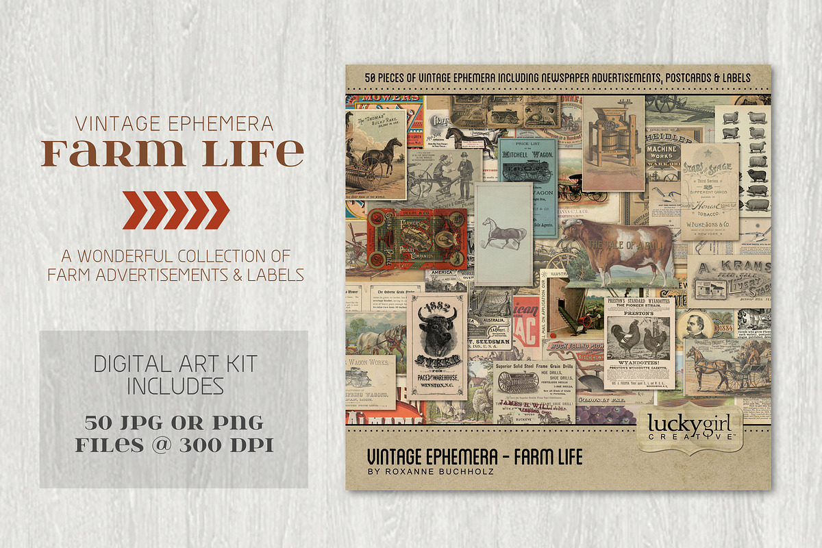 Vintage Ephemera - Farm Life in Objects - product preview 8