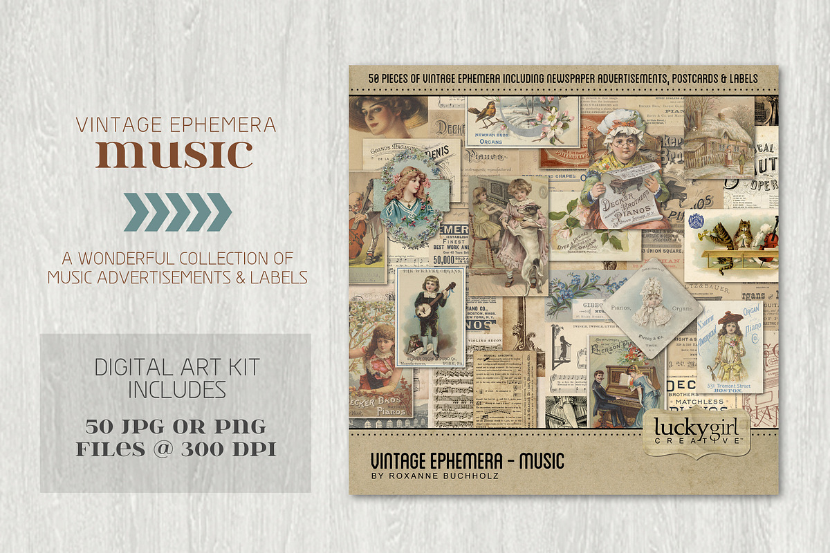 Vintage Ephemera - Music in Objects - product preview 8