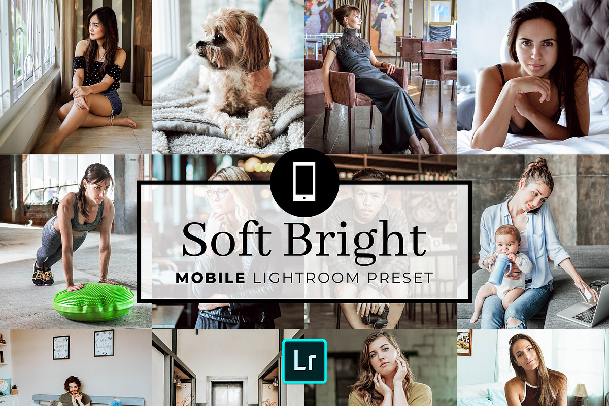 Mobile Lightroom Preset Soft Bright in Add-Ons - product preview 8