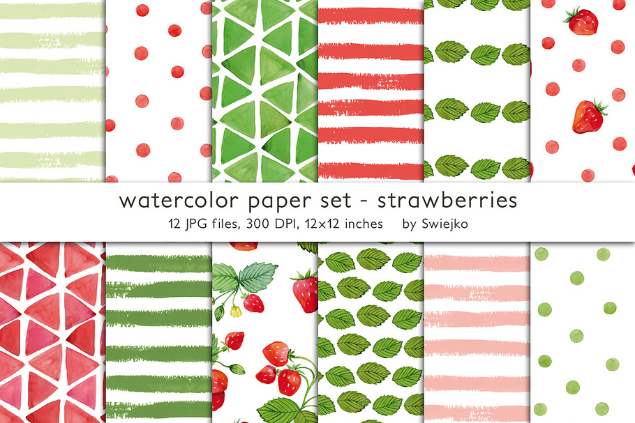 Watercolor background in Patterns - product preview 8