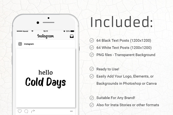 Winter Edition - Social Media in Instagram Templates - product preview 1