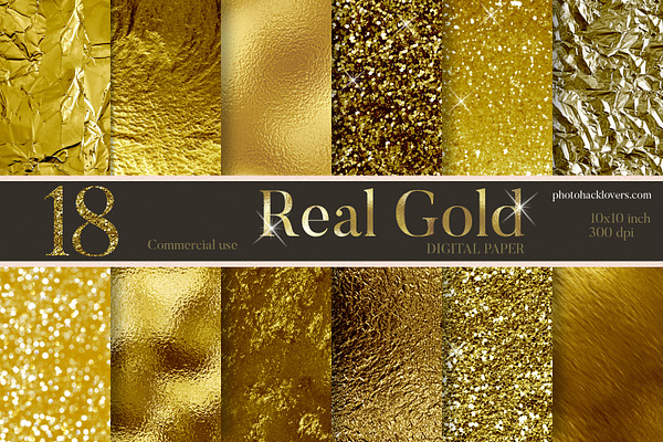 Real Gold Textures 