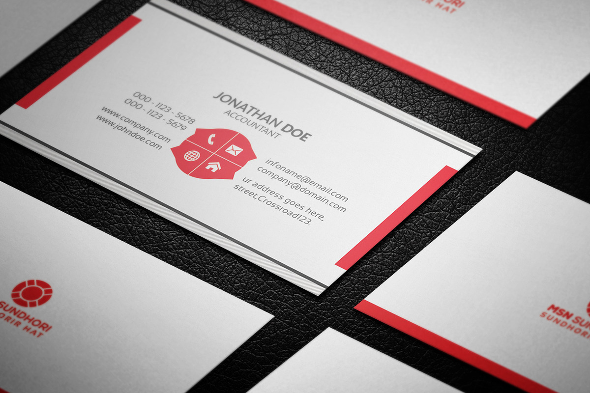 Business Card  in Business Card Templates - product preview 8