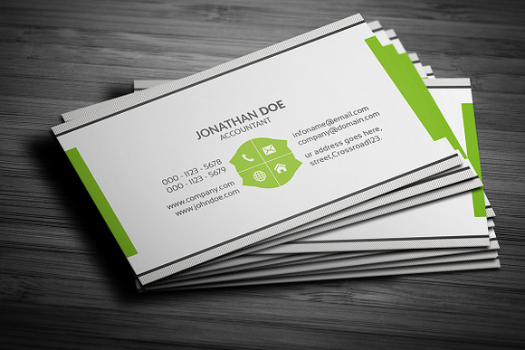 Business Card  in Business Card Templates - product preview 1