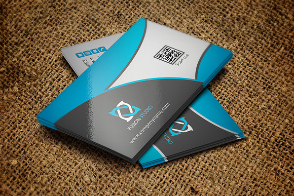 Color Business Card  in Business Card Templates - product preview 3