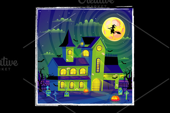 6 vector houses in Illustrations - product preview 6