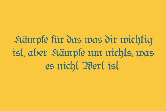 Bielefeld typeface font in Blackletter Fonts - product preview 6