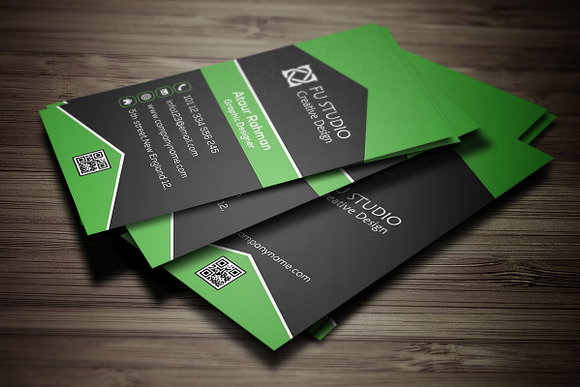 Business Card  in Business Card Templates - product preview 1