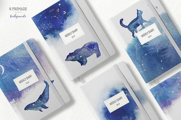 Mystic Animals collection in Illustrations - product preview 1
