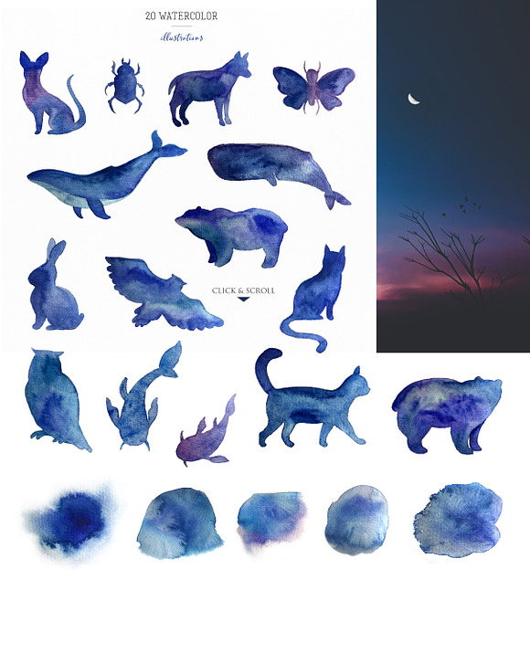Mystic Animals collection in Illustrations - product preview 5