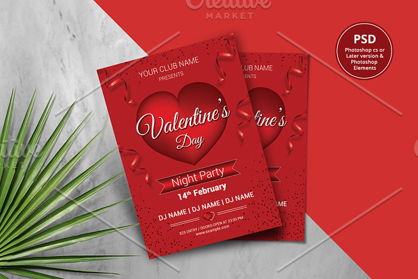 Valentines Day Party Invitation V944