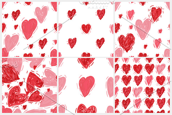 Valentine's Day patterns in Patterns - product preview 2