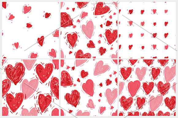 Valentine's Day patterns in Patterns - product preview 3