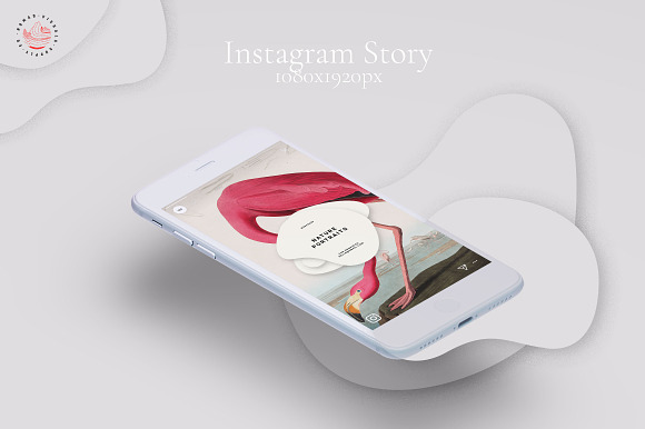 IVY - Minimal Organic Social Kit in Instagram Templates - product preview 3
