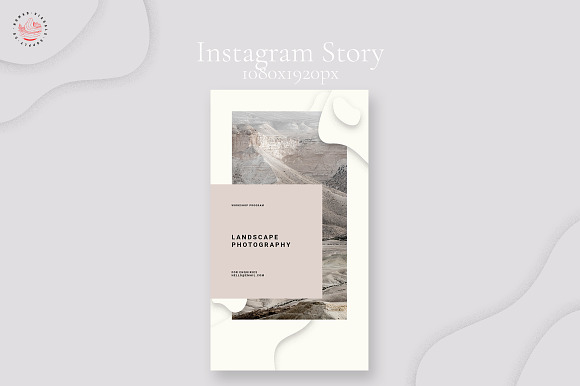IVY - Minimal Organic Social Kit in Instagram Templates - product preview 6
