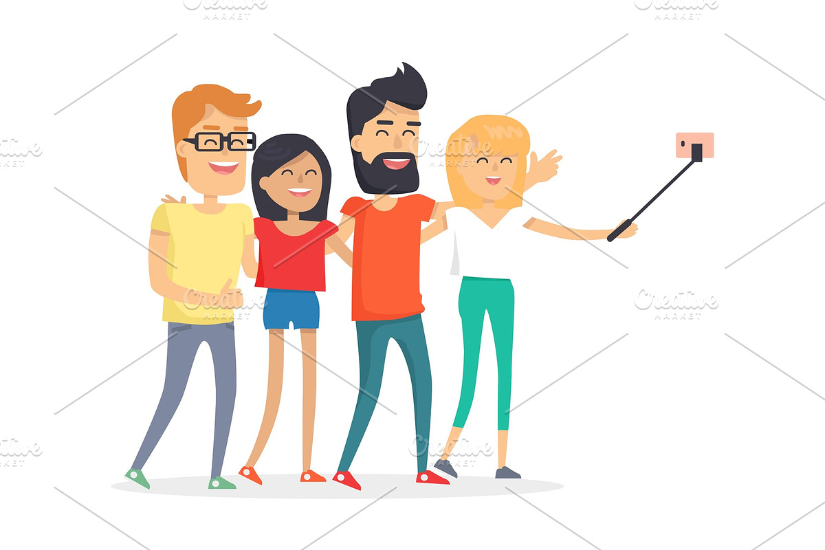 Friendship Day Celebration Isolated in Illustrations - product preview 8