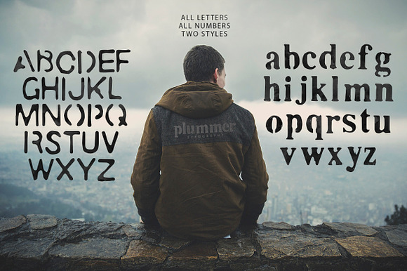 Plummer Script Typeface in Display Fonts - product preview 3