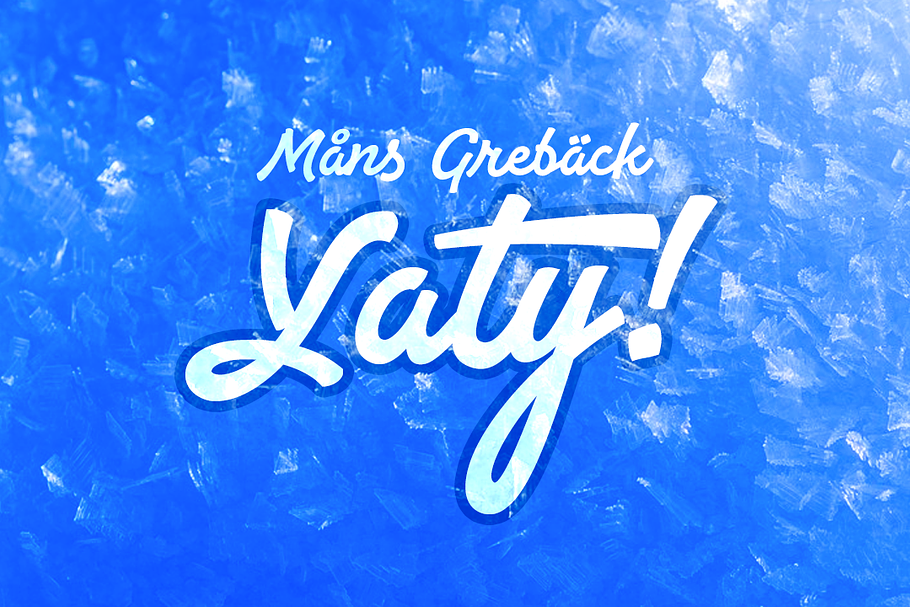Yaty - High-Quality Logo Typeface in Script Fonts - product preview 8
