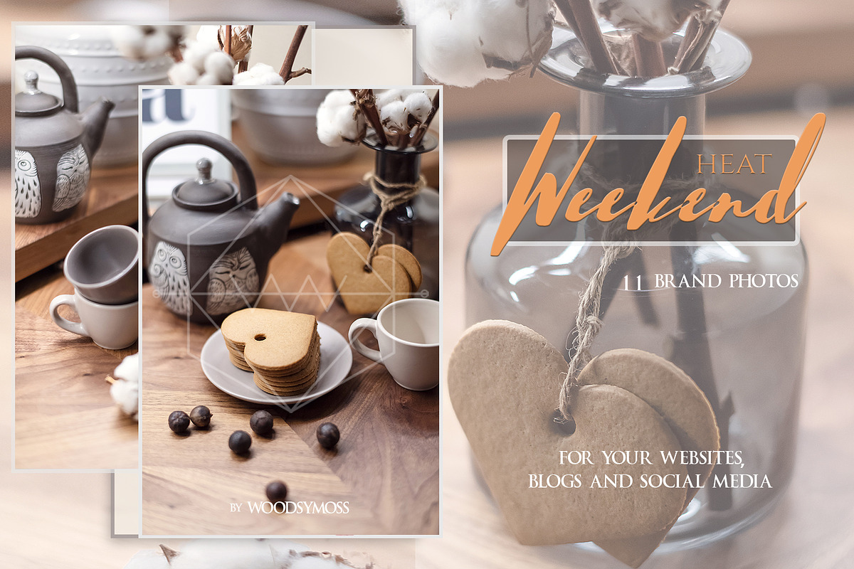 Weekend - Stock Photos in Social Media Templates - product preview 8