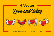 4 Vector Love and Wing