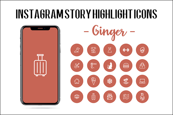 Instagram Story Highlight Icons in Icons - product preview 1