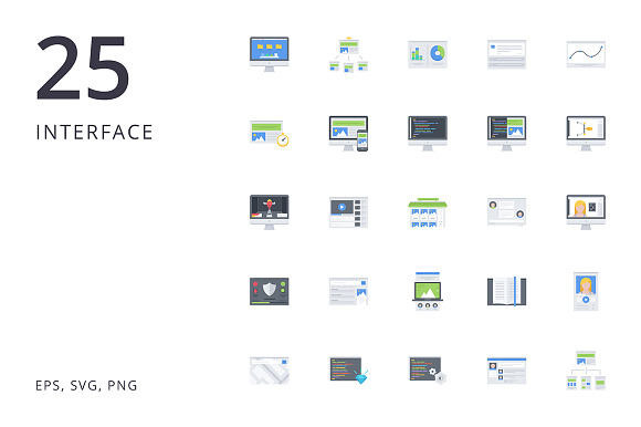 Earth Icons. Flat Style. 1 000 in Icons - product preview 15