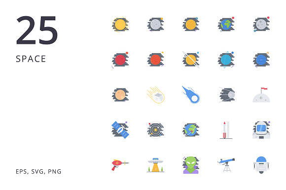 Earth Icons. Flat Style. 1 000 in Icons - product preview 23