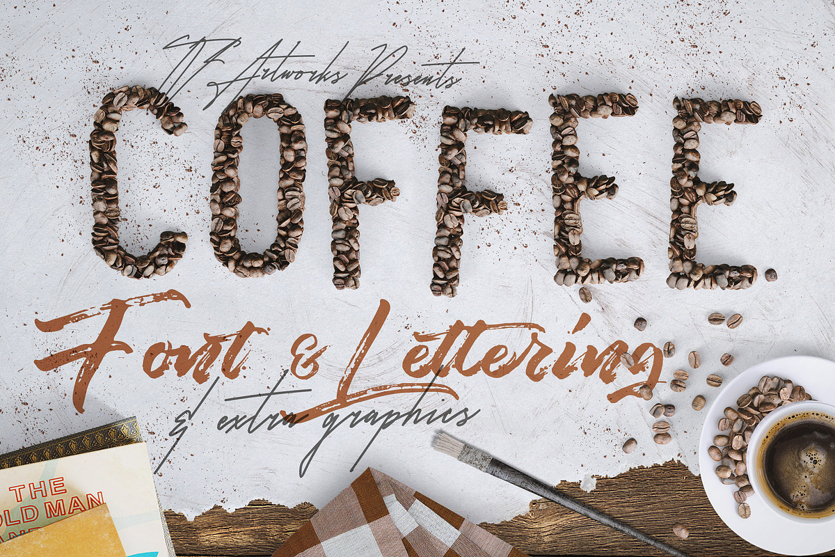 Coffee Beans - Font & Lettering in Graphics - product preview 8