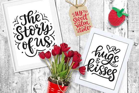 57 Valentine Quotes & Arrows Clipart in Illustrations - product preview 10