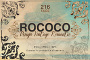 Rococo Romance Ornament page decor