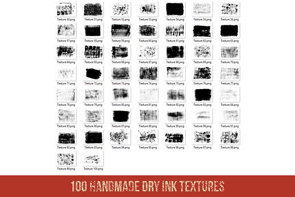 Dry Ink - Ultimate 100 Textures Pack in Textures - product preview 9