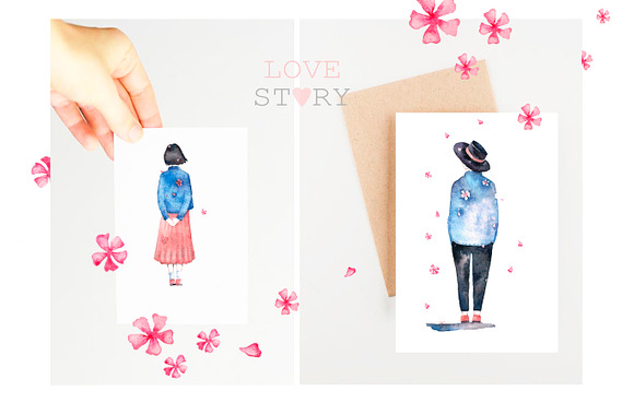 Love Story in Illustrations - product preview 3