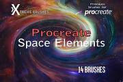 Procreate Space Elements!