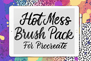 Hot Mess Procreate Brushes