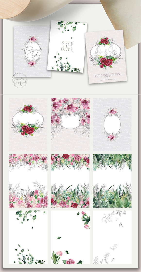Secret Garden / Watercolor&Graphite in Illustrations - product preview 14