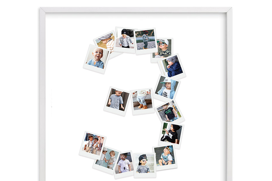 Photo Collage Template- number 3