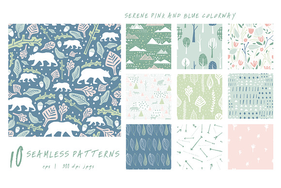 Woodlands | Seamless Patterns in Patterns - product preview 4