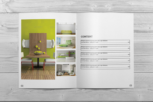 Interior Brochure in Brochure Templates - product preview 1