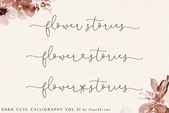Bloom Pretty // VALENTINE'S SALE in Pretty Fonts - product preview 9